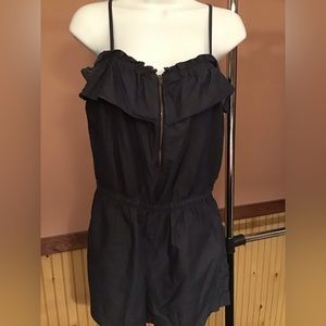 J. Crew Denim Romper S